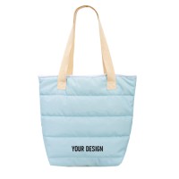 Puffy Shoulder Tote Bag